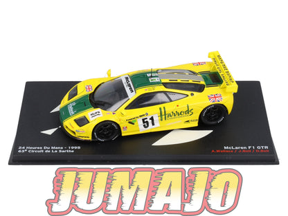 PVI13 1/43 IXO Altaya 24h Du Mans : McLAREN F1 GTR 1995 A.Wallace #51