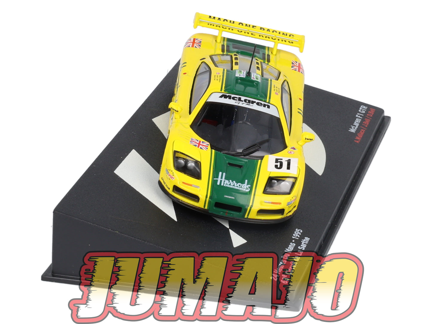 PVI13 1/43 IXO Altaya 24h Du Mans : McLAREN F1 GTR 1995 A.Wallace #51