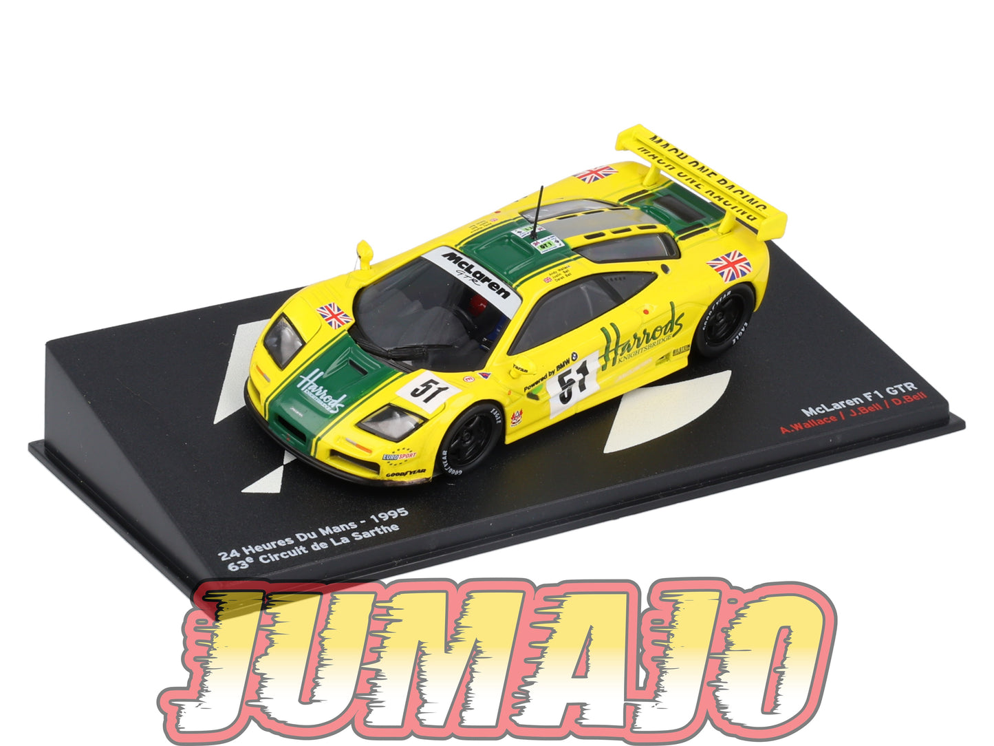 PVI13 1/43 IXO Altaya 24h Du Mans : McLAREN F1 GTR 1995 A.Wallace #51