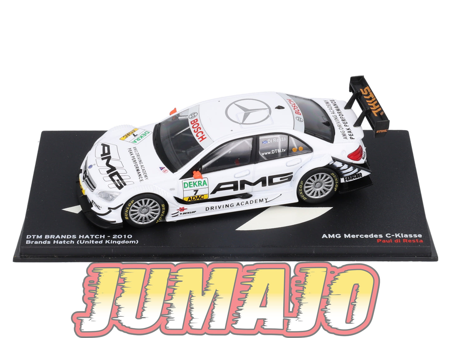 PVI16 1/43 IXO Altaya Brands Hatch AMG MERCEDES C-Klasse 2010 P.Resta #7