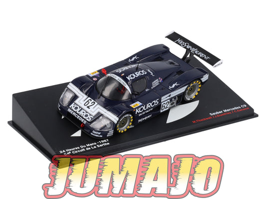 PVI18 1/43 IXO Altaya 24h du Mans : MERCEDES Sauber C9 1987 C.Thackwell #62