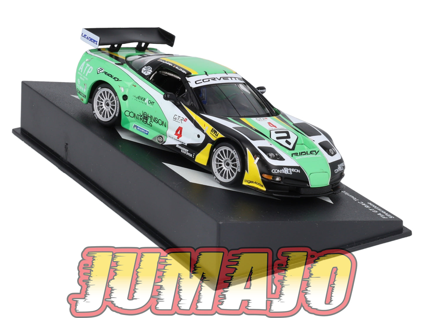 PVI19 1/43 IXO Altaya FIA GT RAC Tourist Trophy CORVETTE C5R 2007 A.Kumpen #4