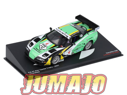 PVI19 1/43 IXO Altaya FIA GT RAC Tourist Trophy CORVETTE C5R 2007 A.Kumpen #4