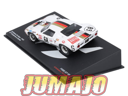 PVI23 1/43 IXO Altaya 24H Du mans La Sarthe FORD GT 40 H.Kelleners 1969 #68