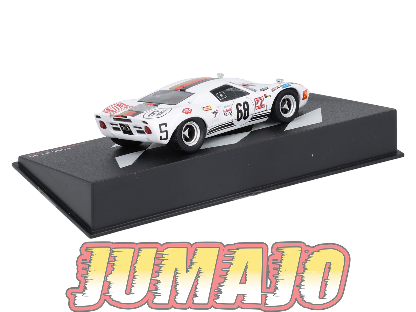 PVI23 1/43 IXO Altaya 24H Du mans La Sarthe FORD GT 40 H.Kelleners 1969 #68