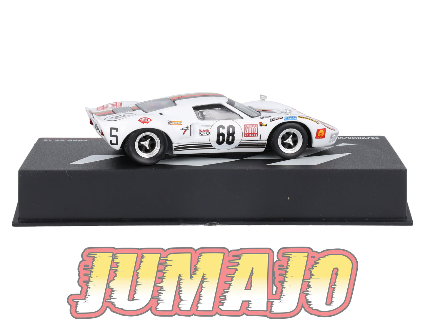 PVI23 1/43 IXO Altaya 24H Du mans La Sarthe FORD GT 40 H.Kelleners 1969 #68