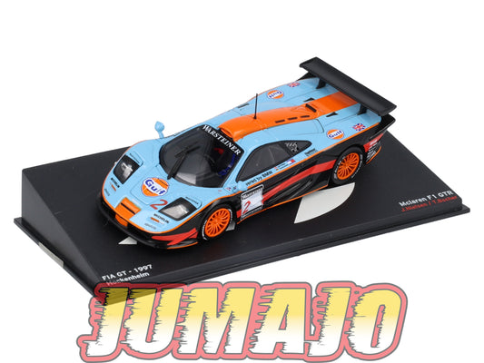 PVI26 1/43 IXO Altaya FIA GT McLAREN F1 GTR Gulf 1997 J.Nielsen #2