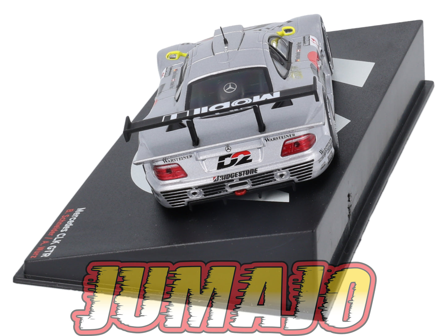 PVI30 1/43 IXO Altaya FIA GT Spa : MERCEDES CLK GTR 1997 B.Schneider #11