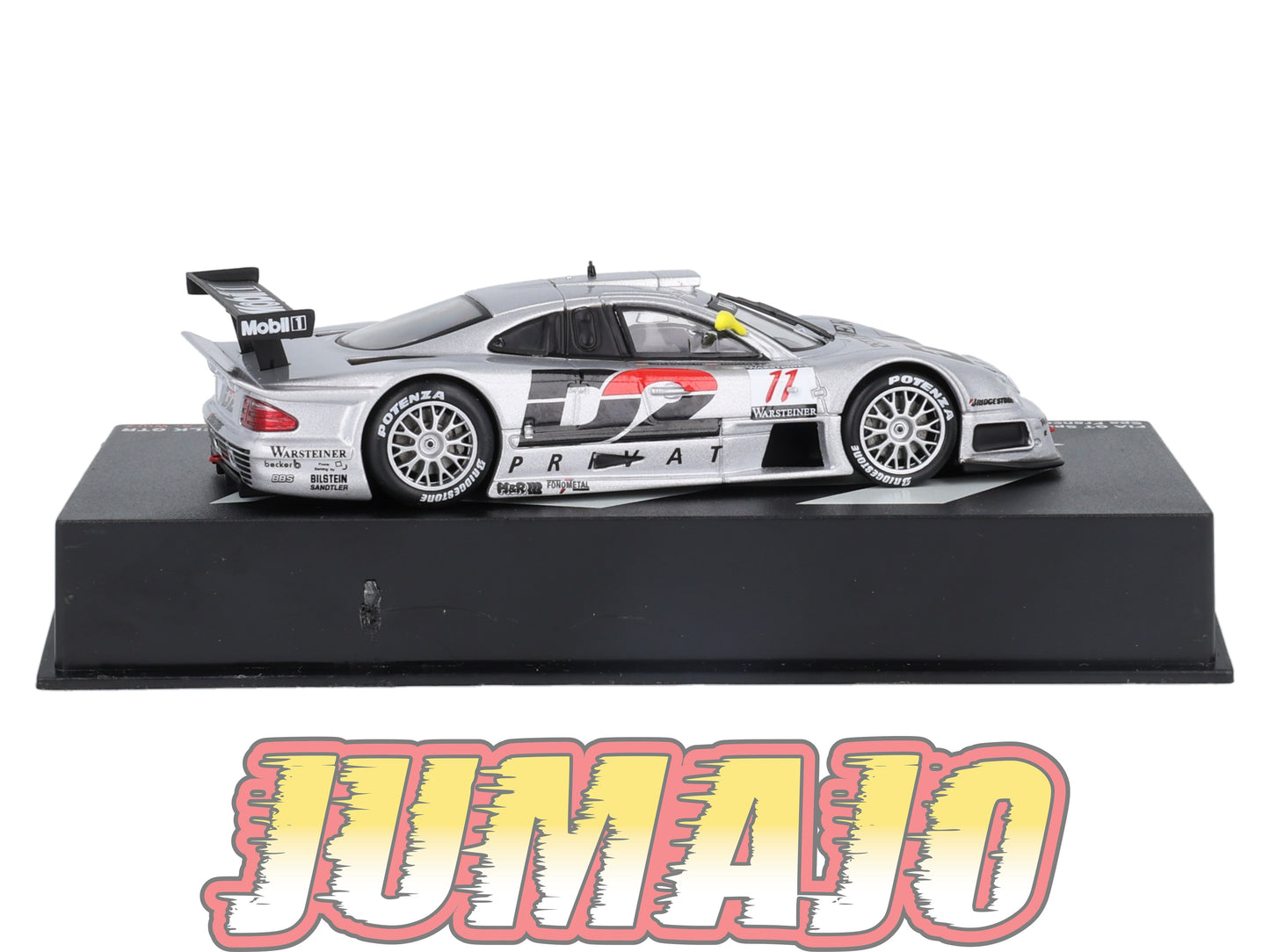 PVI30 1/43 IXO Altaya FIA GT Spa : MERCEDES CLK GTR 1997 B.Schneider #11