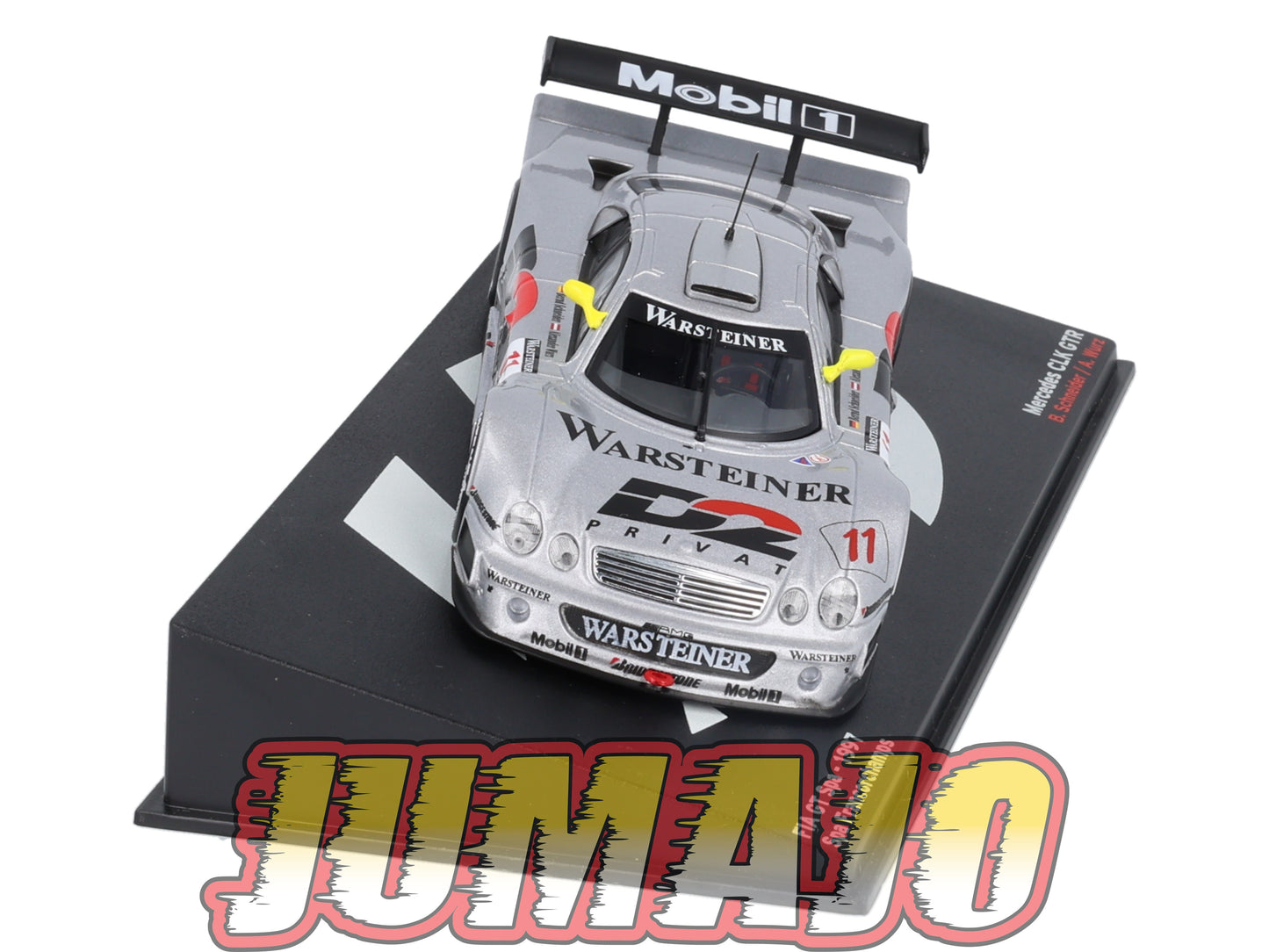 PVI30 1/43 IXO Altaya FIA GT Spa : MERCEDES CLK GTR 1997 B.Schneider #11