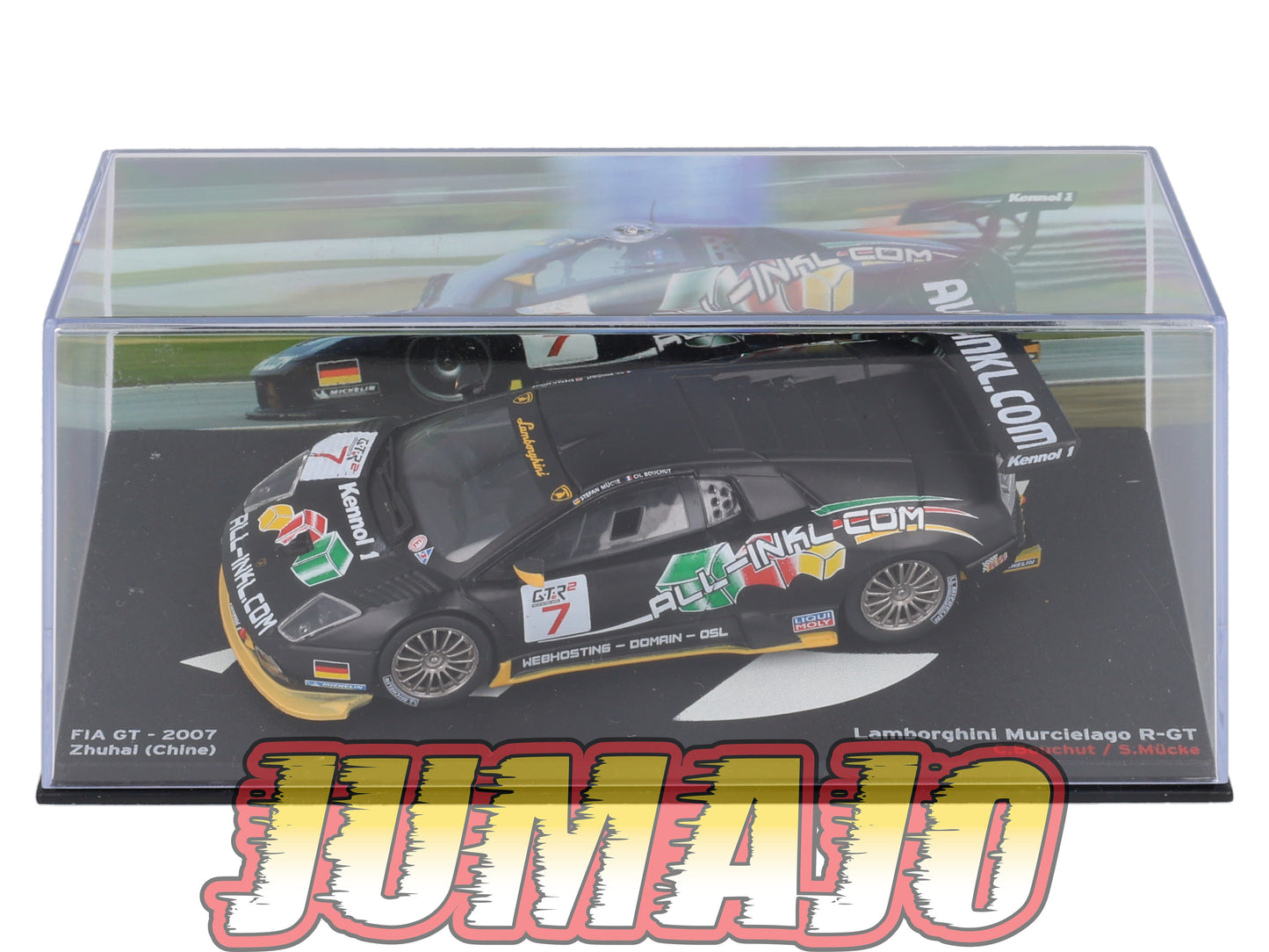 PVI34 1/43 IXO Altaya FIA GT LAMBORGHINI Murcielago R-GT 2007 C.Bouchut #7