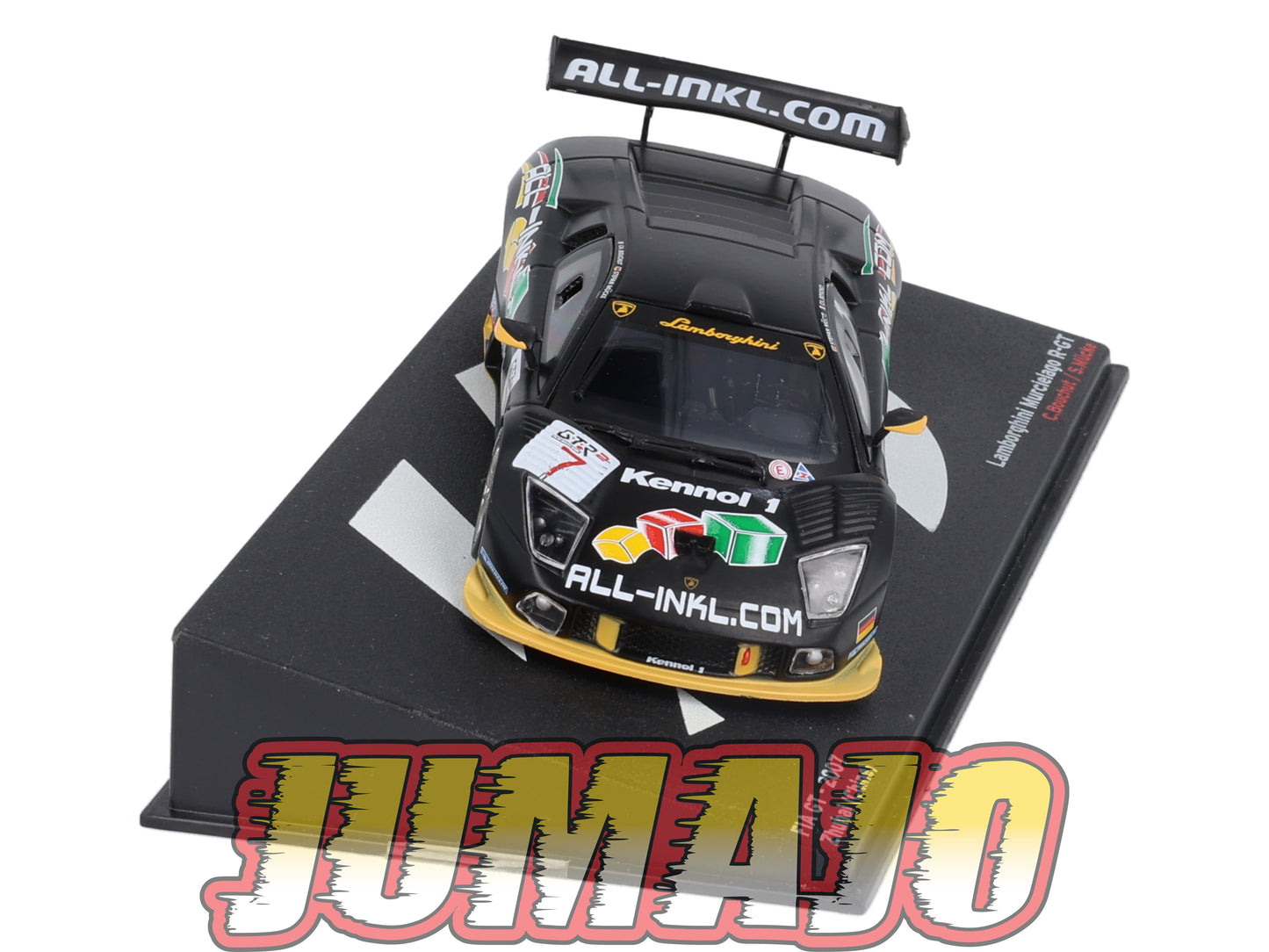 PVI34 1/43 IXO Altaya FIA GT LAMBORGHINI Murcielago R-GT 2007 C.Bouchut #7