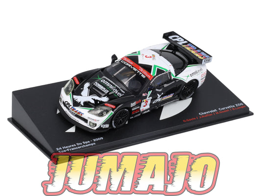 PVI38 1/43 IXO Altaya 24h du Spa : CHEVROLET Corvette Z06 2009 O.Gavin #3