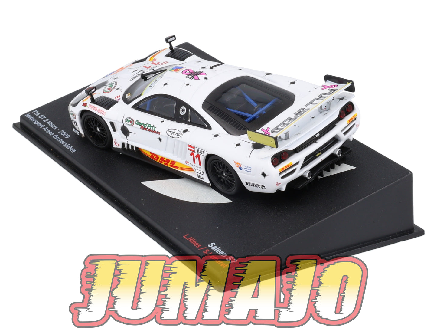 PVI39 1/43 IXO Altaya FIA GT 2 Hours : SALEEN S7 2009 L.Hines #11