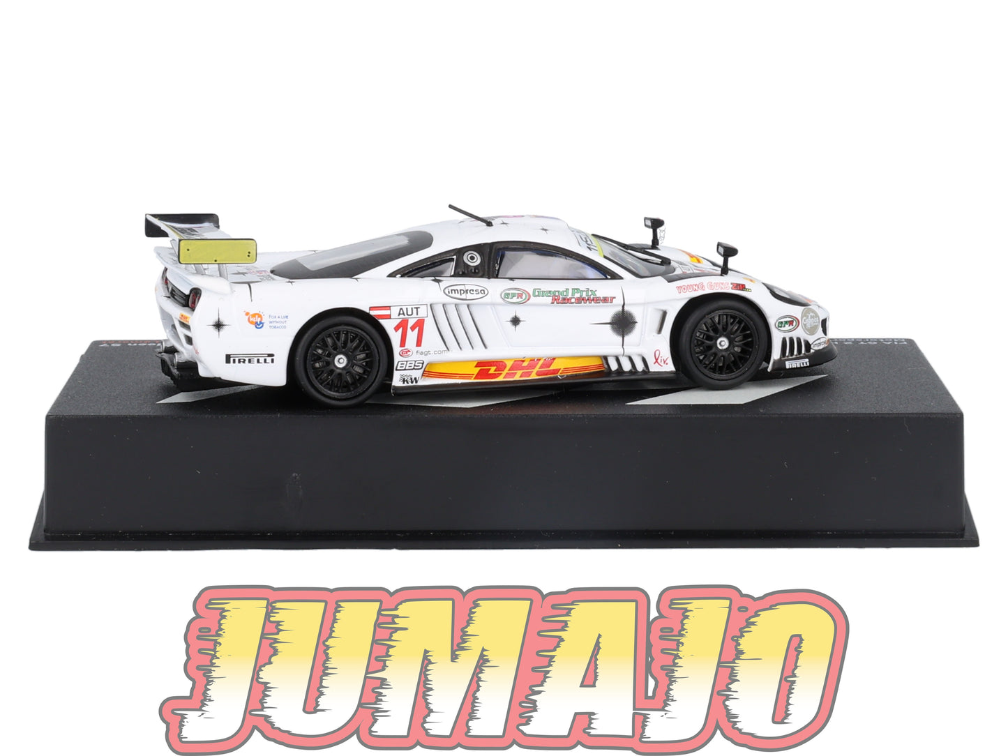 PVI39 1/43 IXO Altaya FIA GT 2 Hours : SALEEN S7 2009 L.Hines #11