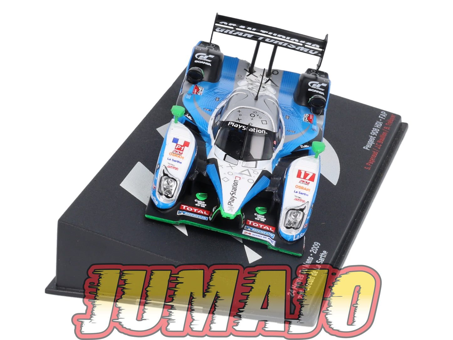 PVI47 1/43 IXO Altaya 24h du Mans : PEUGEOT 908 HDI 2009 S.Pagenaud #17