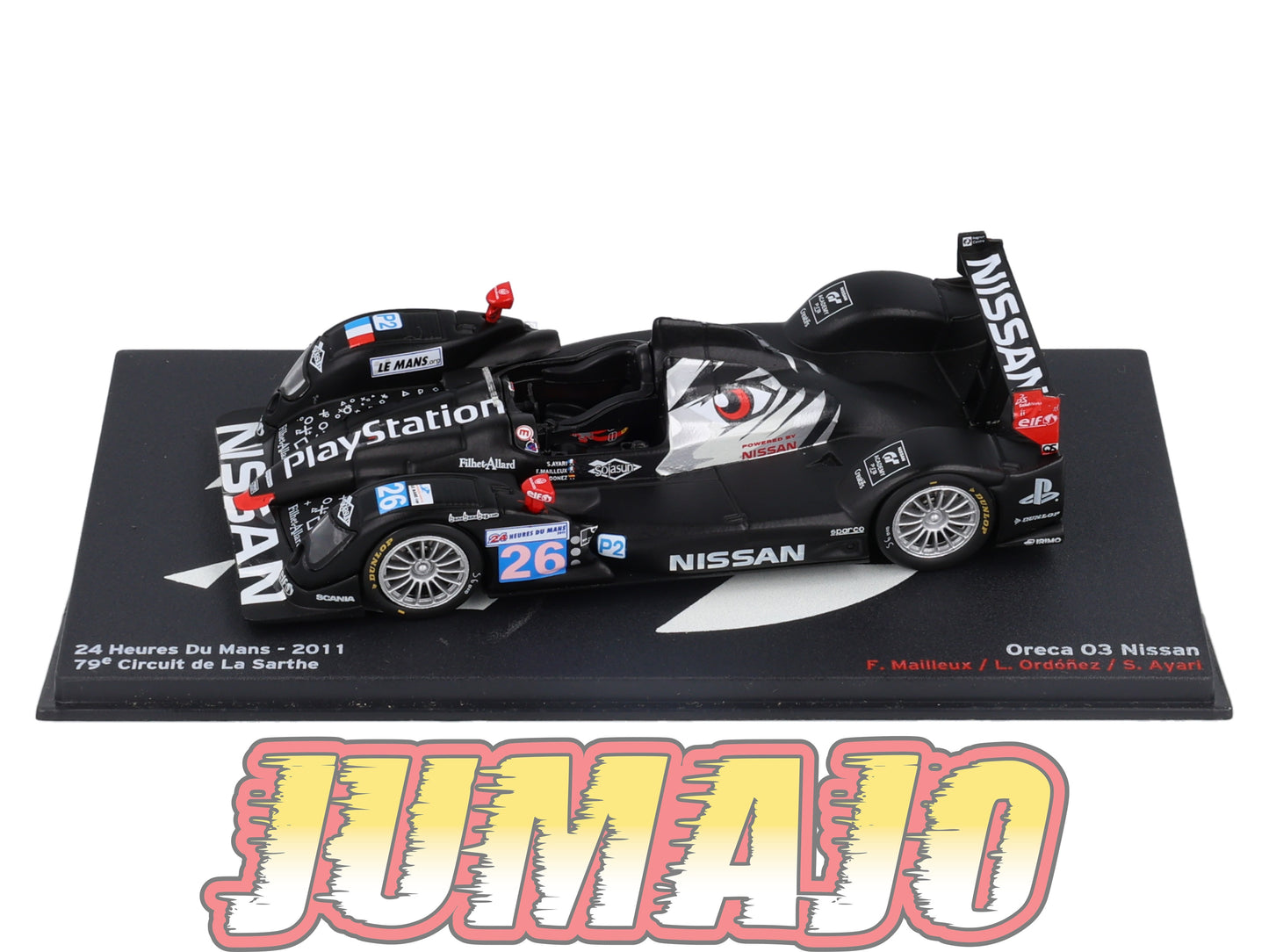 PVI48 1/43 IXO Altaya 24h du Mans : ORECA 03 Nissan 2011 F.Mailleux #26