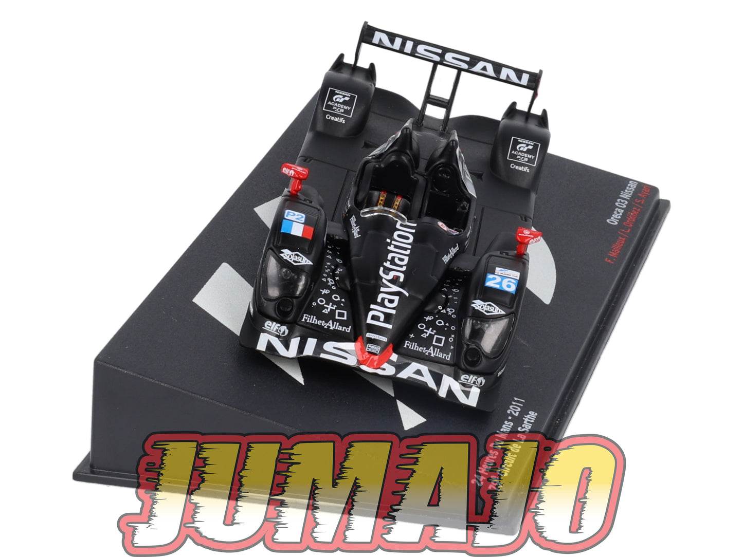 PVI48 1/43 IXO Altaya 24h du Mans : ORECA 03 Nissan 2011 F.Mailleux #26