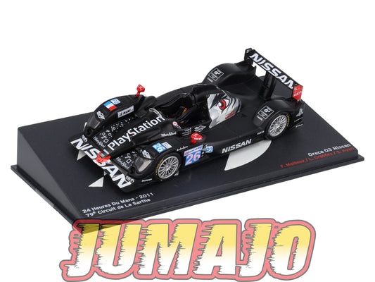 PVI48 1/43 IXO Altaya 24h du Mans : ORECA 03 Nissan 2011 F.Mailleux #26