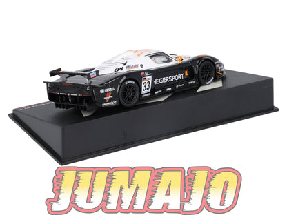 PVI4 1/43 IXO Altaya FIA GT Spa : MASERATI MC12 GT 1 2010 A.Heger #33