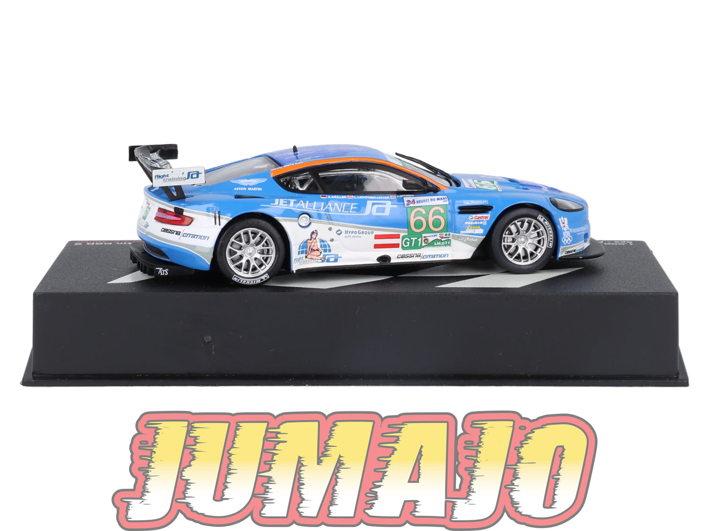 PVI51 1/43 IXO Altaya 1000 km de Spa : ASTON MARTIN DBR9 2009 L.Lichtner #66