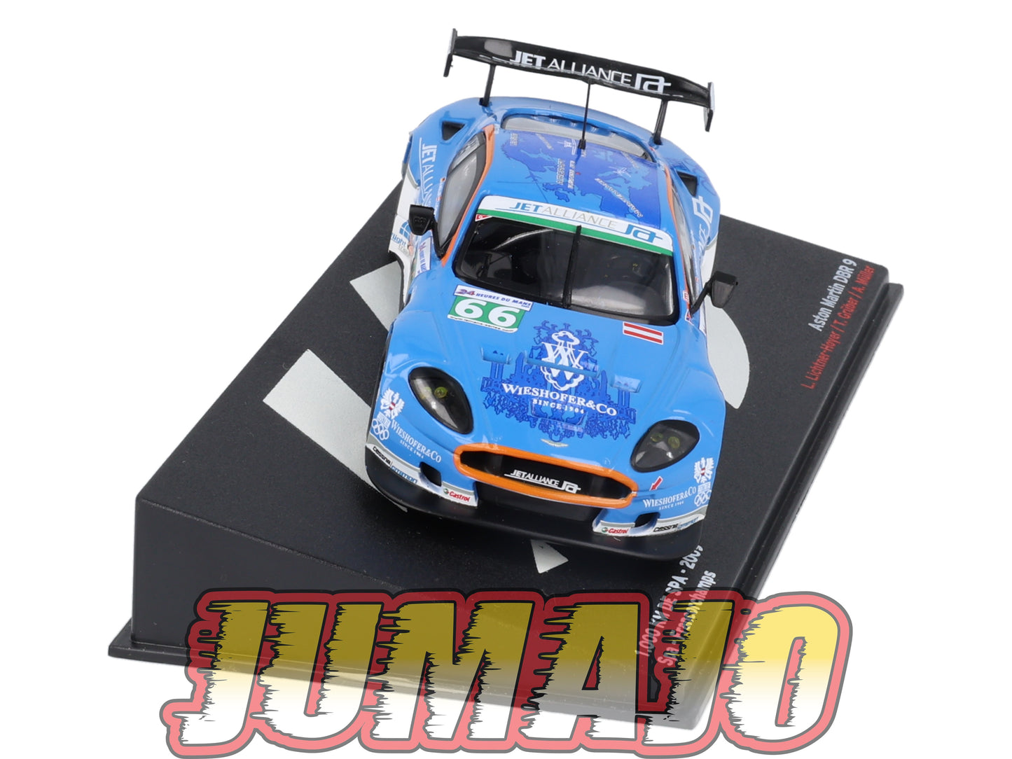 PVI51 1/43 IXO Altaya 1000 km de Spa : ASTON MARTIN DBR9 2009 L.Lichtner #66