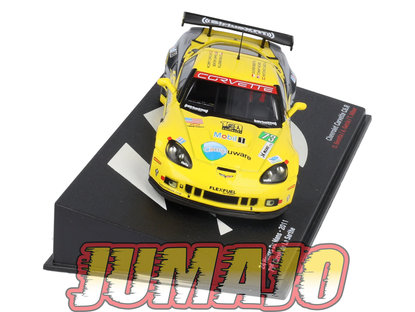 PVI52 1/43 IXO Altaya 24h du Mans : CHEVROLET Corvette C6.R 2011 O.Beretta #73