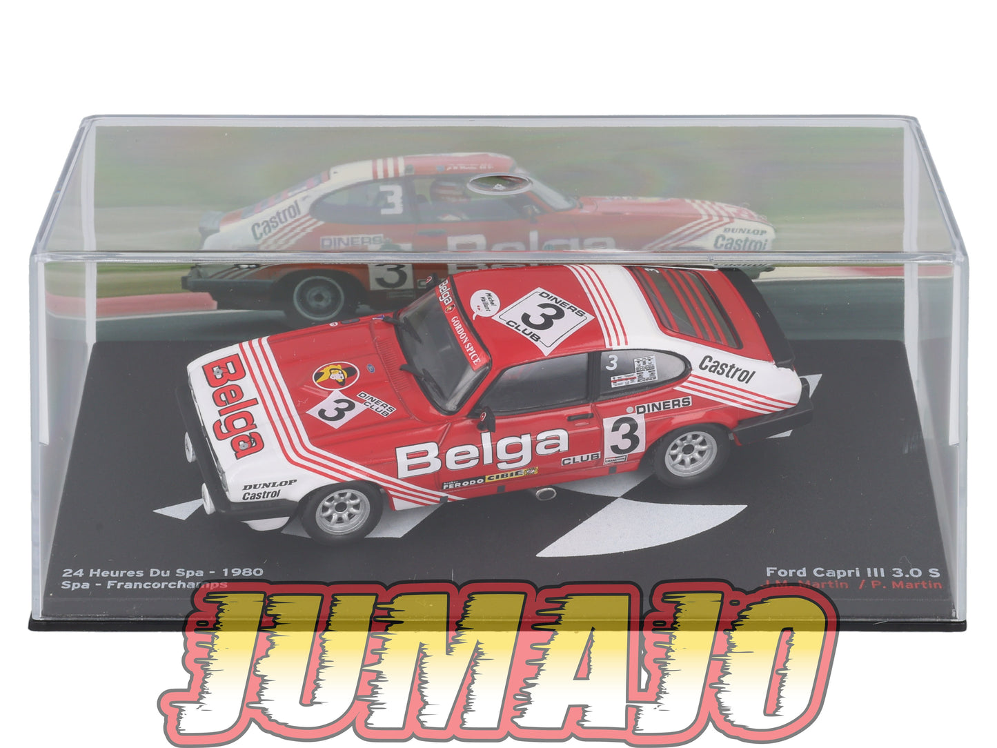 PVI54 1/43 IXO Altaya 24Hdu Spa FORD Capri III 3.0 S J.M.Martin 1980 #3