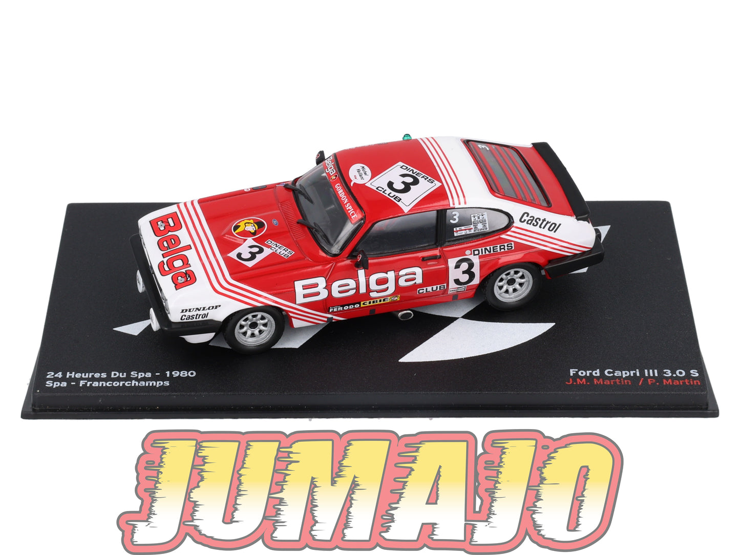 PVI54 1/43 IXO Altaya 24Hdu Spa FORD Capri III 3.0 S J.M.Martin 1980 #3