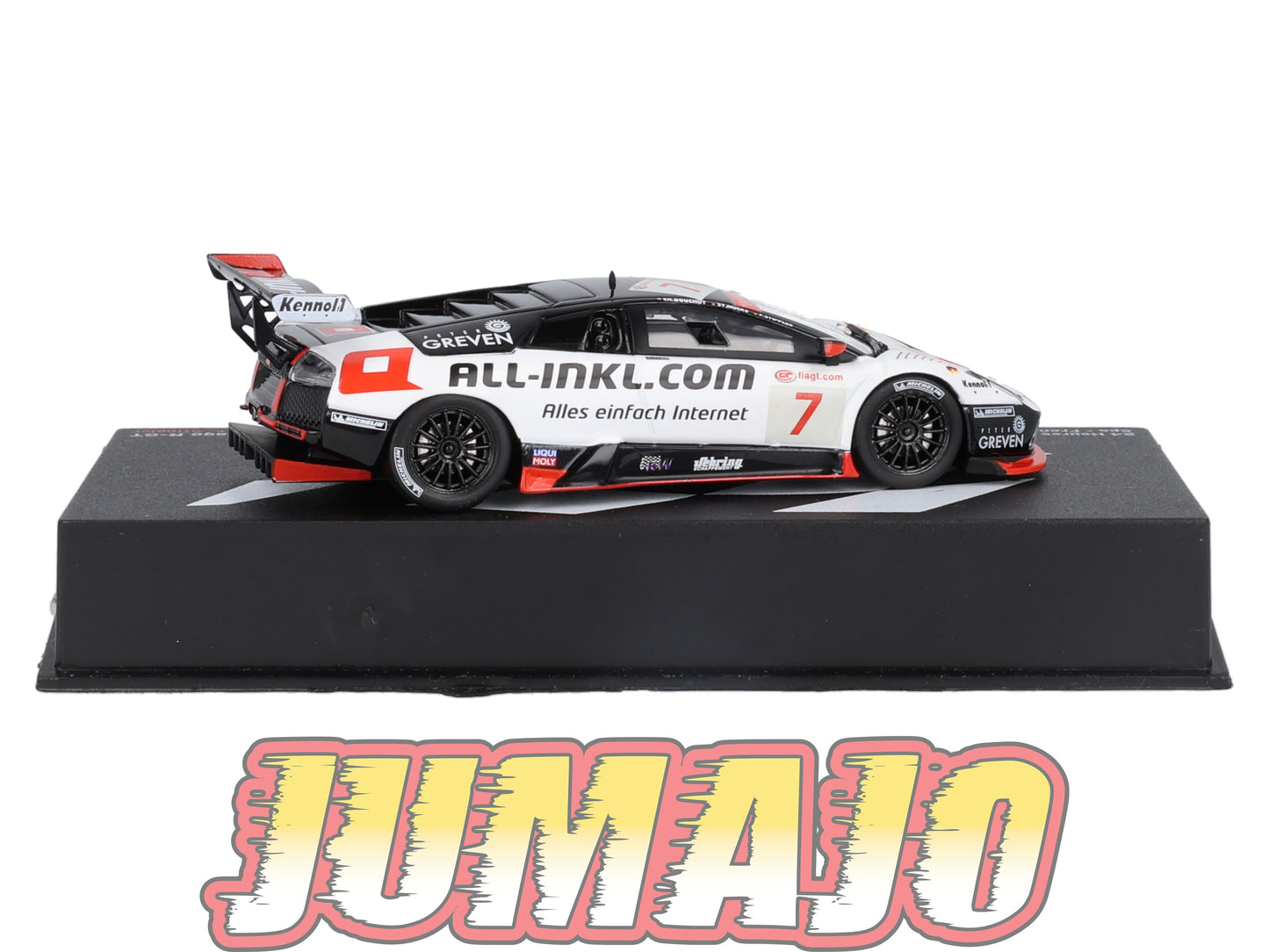 PVI55 1/43 IXO Altaya 24h du Spa LAMBORGHINI Murcielago R-GT 2007 C.Bouchut #7