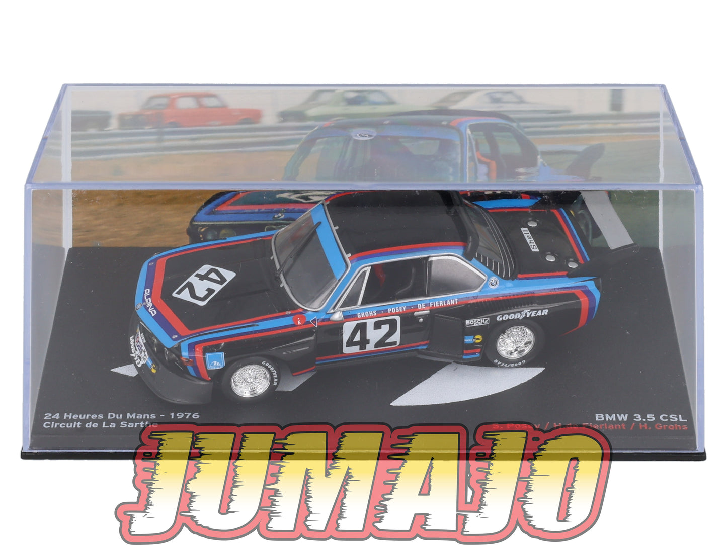 PVI60 1/43 IXO Altaya 24h du Mans : BMW 3.5 CSL 1976 S.Posey #42