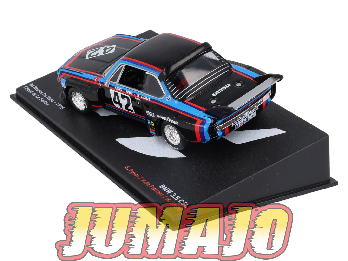 PVI60 1/43 IXO Altaya 24h du Mans : BMW 3.5 CSL 1976 S.Posey #42