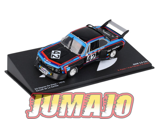 PVI60 1/43 IXO Altaya 24h du Mans : BMW 3.5 CSL 1976 S.Posey #42