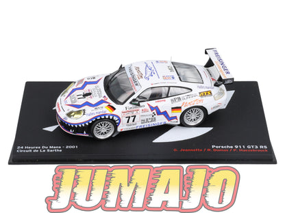 PVI61 1/43 IXO Altaya 24h du Mans : PORSCHE 911 GT3 RS 2001 G.Jeannette #77