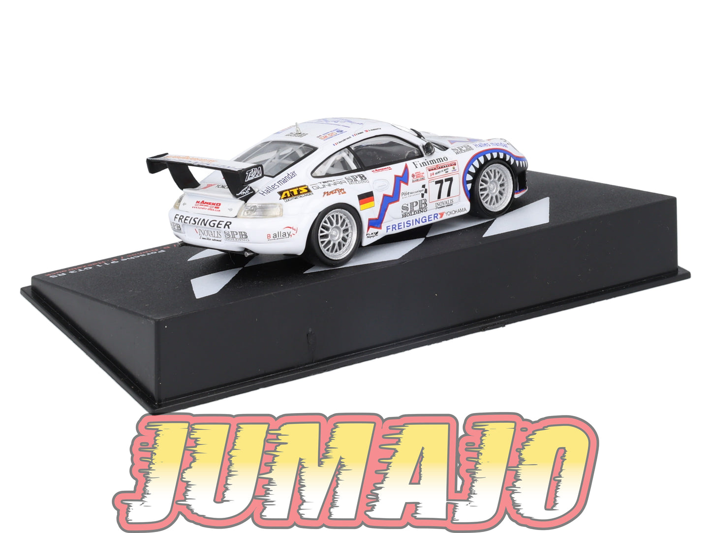 PVI61 1/43 IXO Altaya 24h du Mans : PORSCHE 911 GT3 RS 2001 G.Jeannette #77