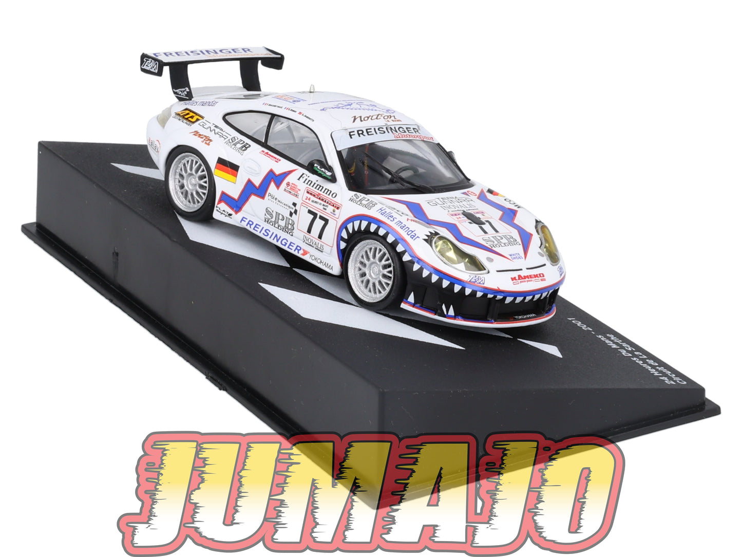 PVI61 1/43 IXO Altaya 24h du Mans : PORSCHE 911 GT3 RS 2001 G.Jeannette #77