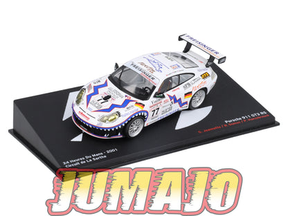 PVI61 1/43 IXO Altaya 24h du Mans : PORSCHE 911 GT3 RS 2001 G.Jeannette #77