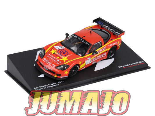 PVI62 1/43 IXO Altaya RAC Tourist trophy CHEVROLET Corvette C6R 2011 M.Hezemans #11