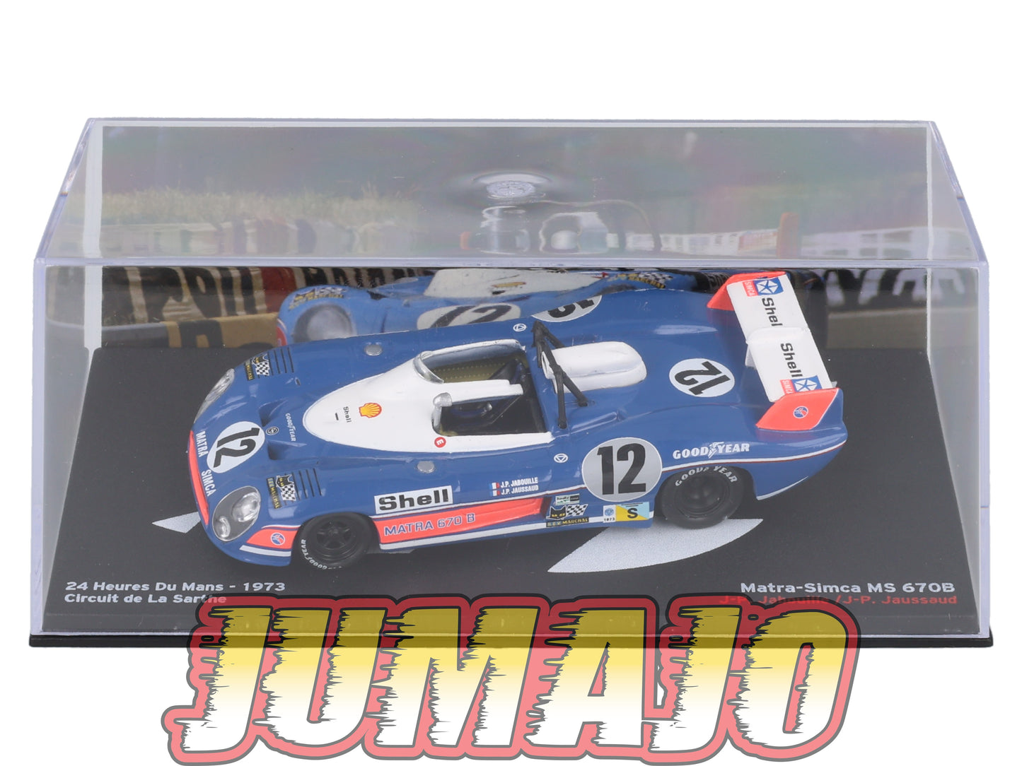 PVI63 1/43 IXO Altaya 24h du Mans : MATRA Simca MS 670B 1973 J-P #12