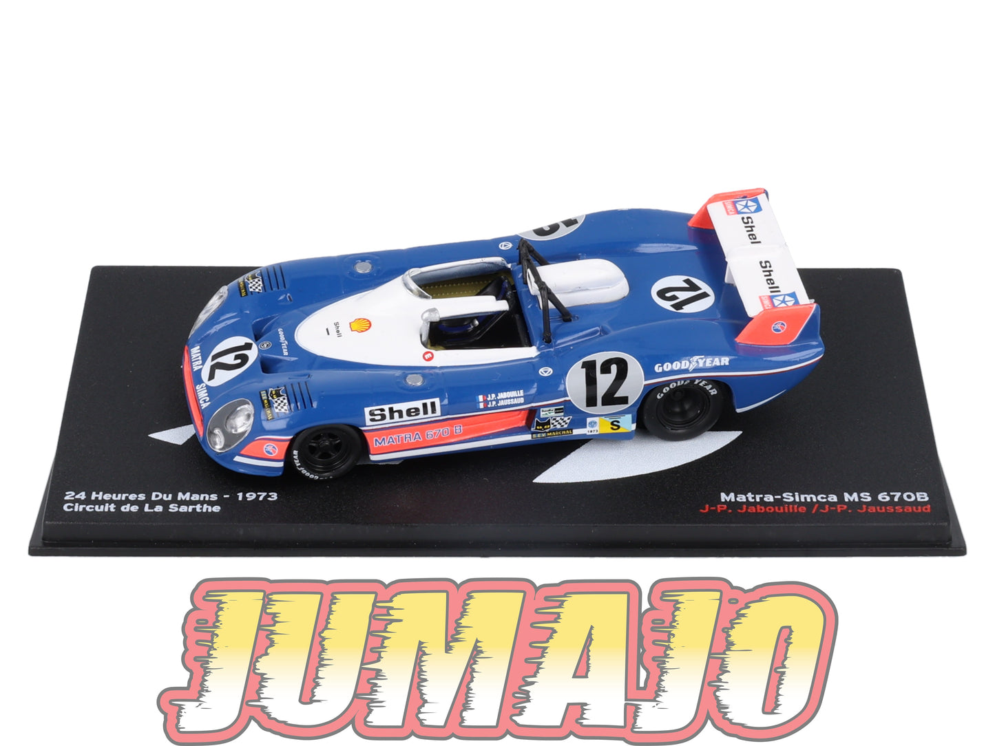 PVI63 1/43 IXO Altaya 24h du Mans : MATRA Simca MS 670B 1973 J-P #12