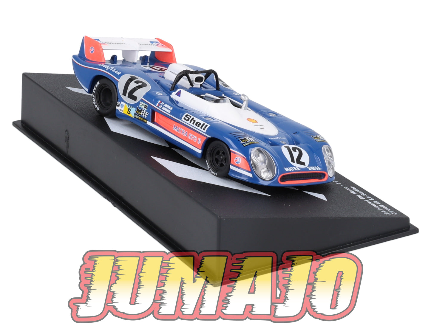 PVI63 1/43 IXO Altaya 24h du Mans : MATRA Simca MS 670B 1973 J-P #12