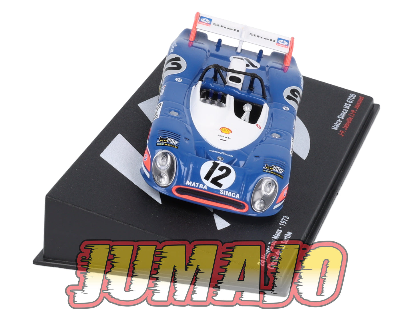 PVI63 1/43 IXO Altaya 24h du Mans : MATRA Simca MS 670B 1973 J-P #12