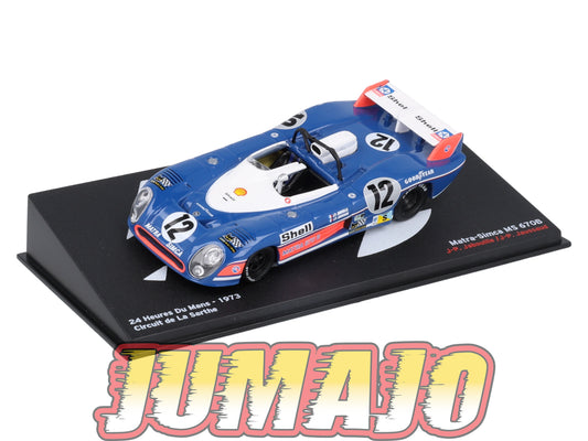 PVI63 1/43 IXO Altaya 24h du Mans : MATRA Simca MS 670B 1973 J-P #12