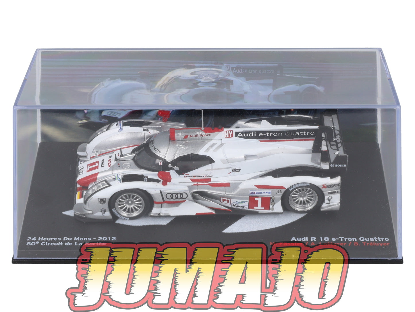 PVI64 1/43 IXO Altaya 24h du Mans : AUDI R 18 e-TRON Quattro Winner 2012 M.Fassier #1