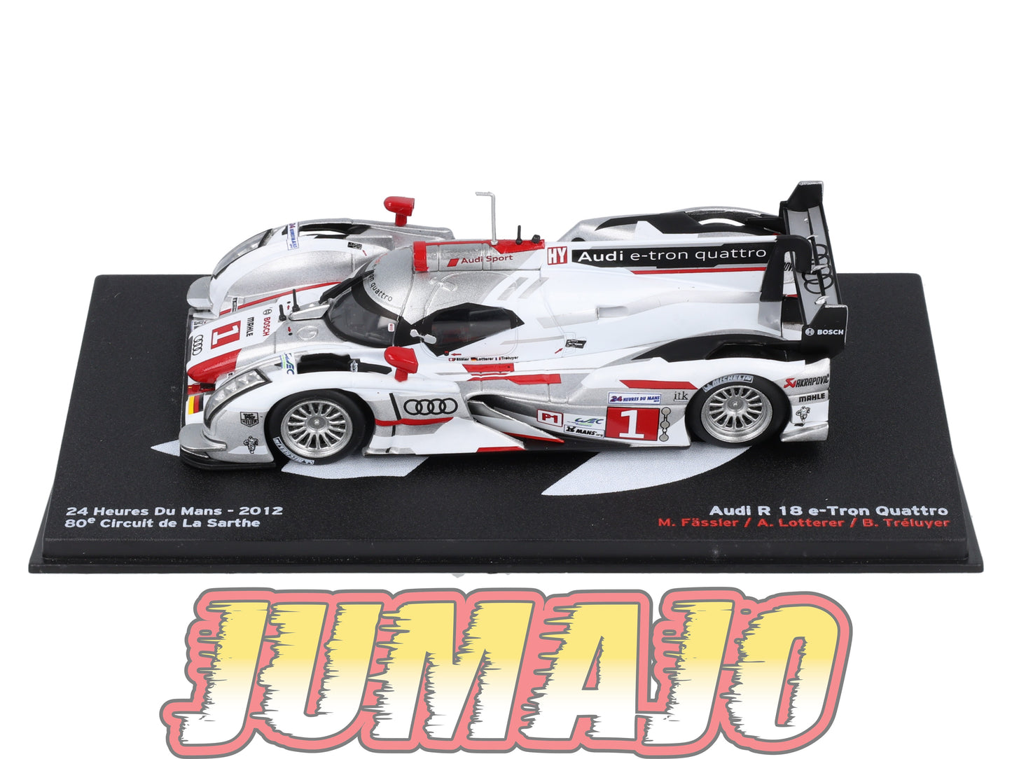 PVI64 1/43 IXO Altaya 24h du Mans : AUDI R 18 e-TRON Quattro Winner 2012 M.Fassier #1