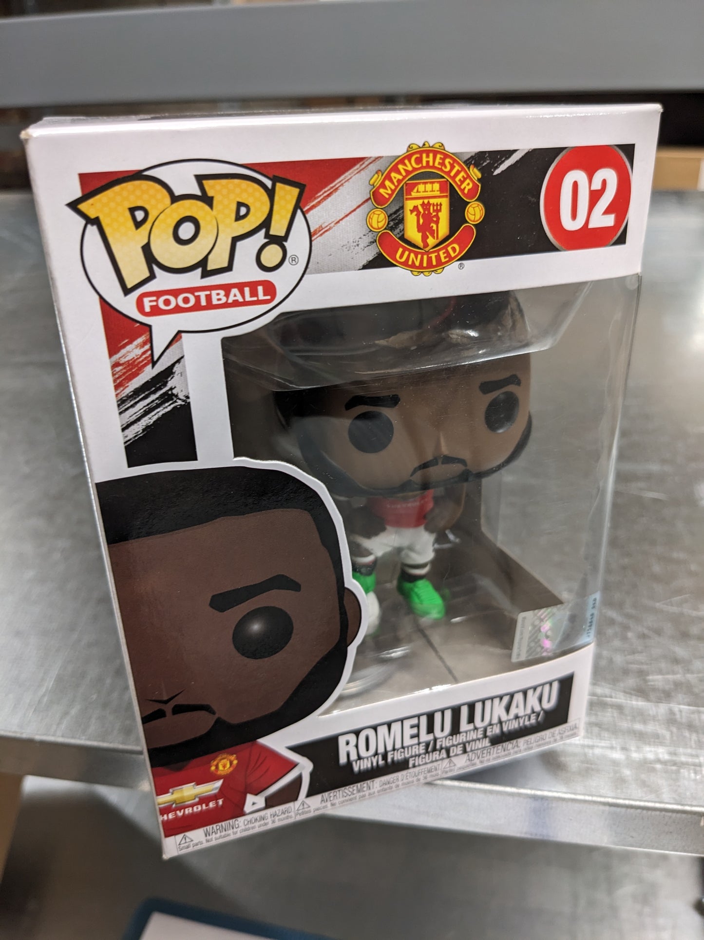 Figurine Vinyl FUNKO POP Manchester United : Romelu Lukaku #02 *Occasion*