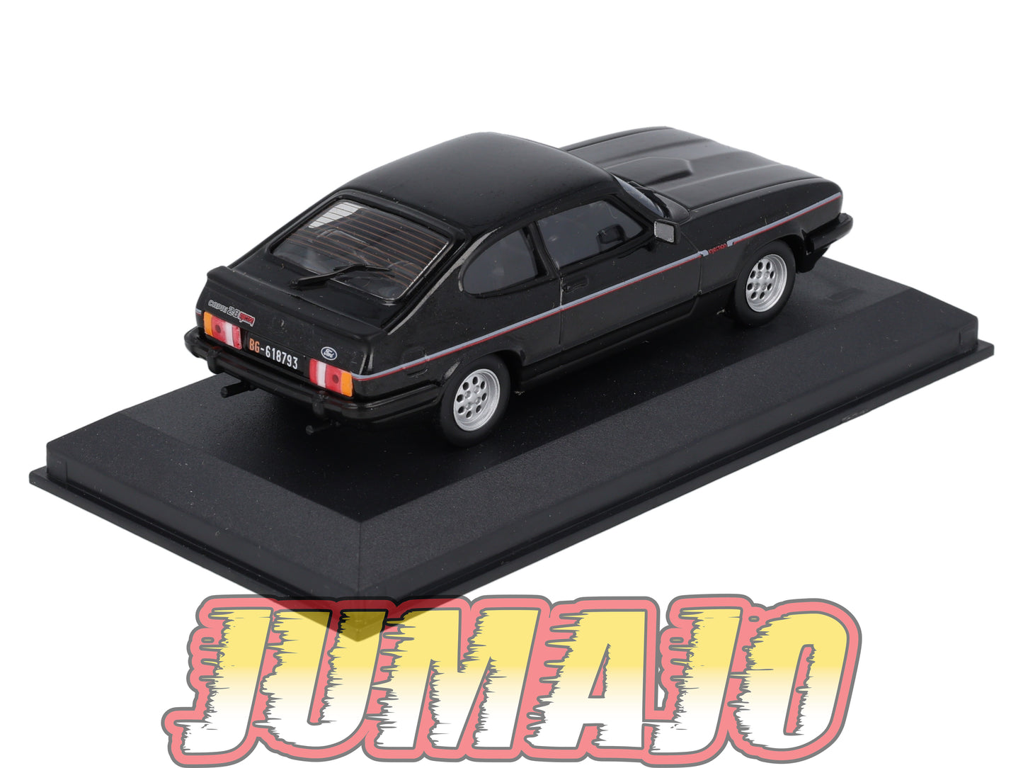 RBA11 voiture 1/43 RBA Italie IXO : FORD Capri 1982 2.8 l injection noire