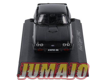 RBA11 voiture 1/43 RBA Italie IXO : FORD Capri 1982 2.8 l injection noire