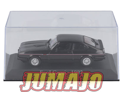 RBA11 voiture 1/43 RBA Italie IXO : FORD Capri 1982 2.8 l injection noire