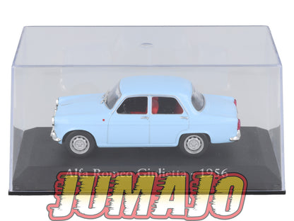 RBA17 voiture 1/43 RBA Italie IXO : ALFA ROMEO Giulietta 1956